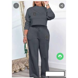 CROP TOP WITH JOGGER FOR LADIES