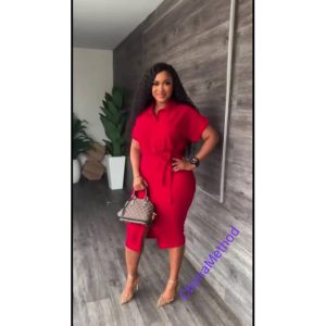 Red Official Dress