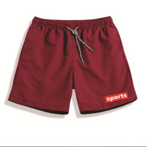 Jones Wears Urban Sporty Short DARK RED